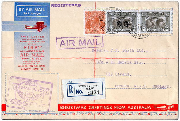 ANA 1931 air mail